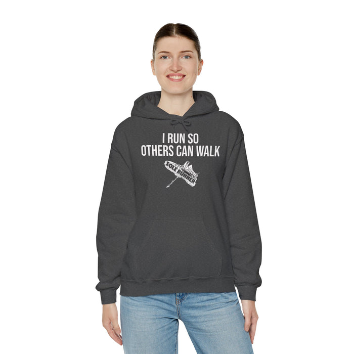 I Run So Others Can Walk: Unisex Heavy Blend™ Hooded Sweatshirt
