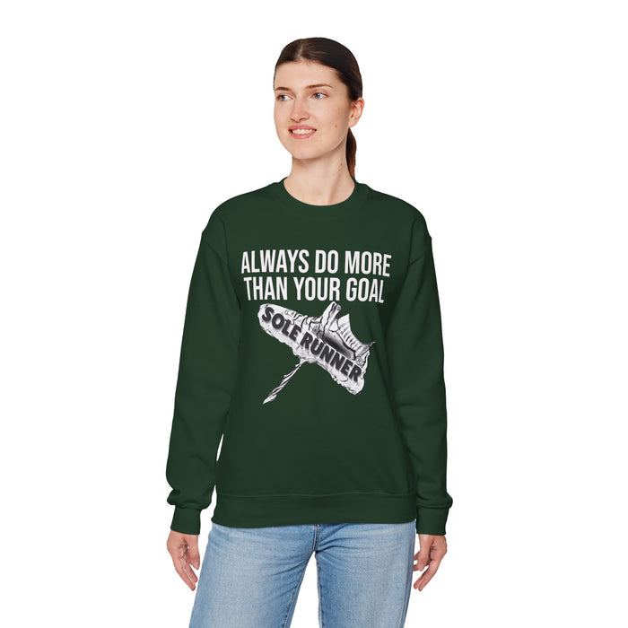 Always Do More Than Your Goal: Unisex Heavy Blend™ Crewneck Sweatshirt