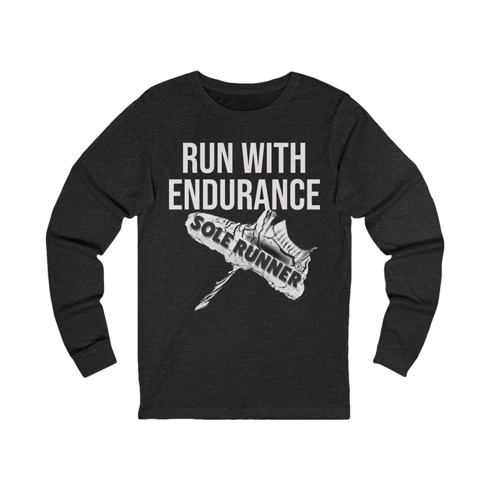 Run With Endurance: Unisex Jersey Long Sleeve Tee
