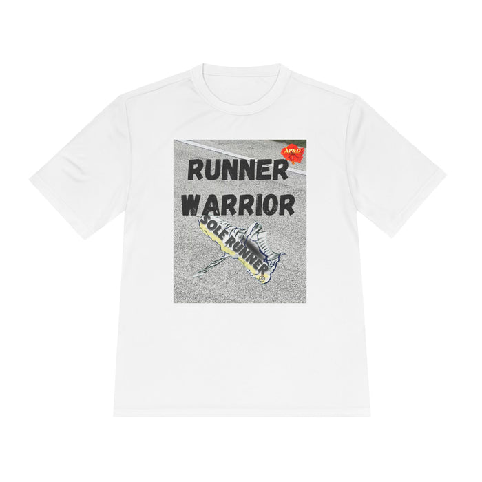 Runner Warrior-Whimsical Moisture Wicking Unisex T-Shirt For Runners