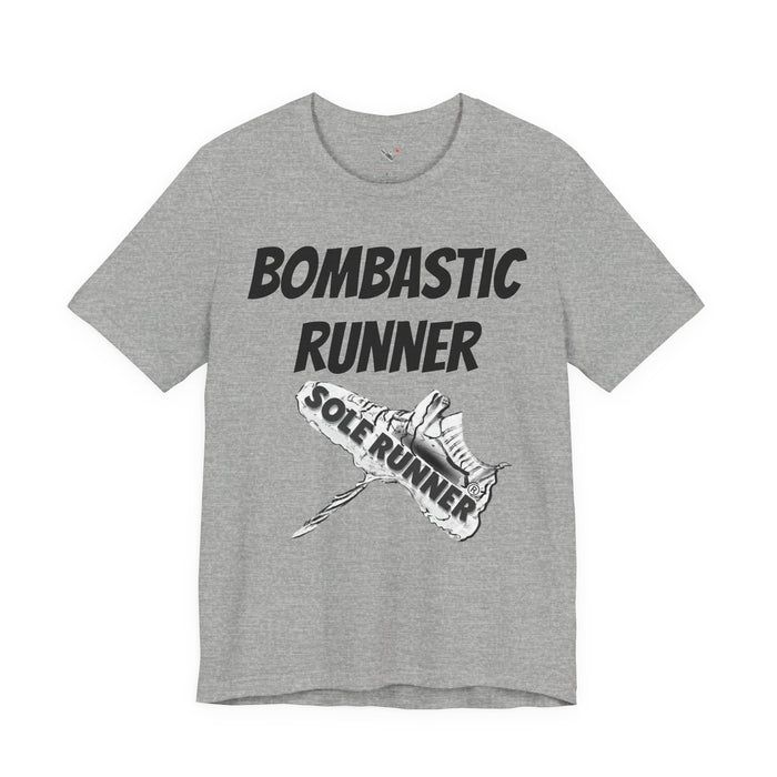Bombastic Runner: Unisex Jersey Short Sleeve Tee