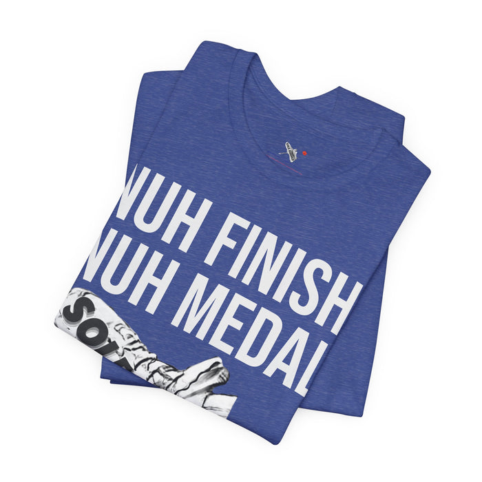 Nuh Finish Nuh Medal: Unisex Jersey Short Sleeve Tee