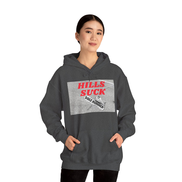 Hills Suck: Unisex Heavy Blend™ Hooded Sweatshirt