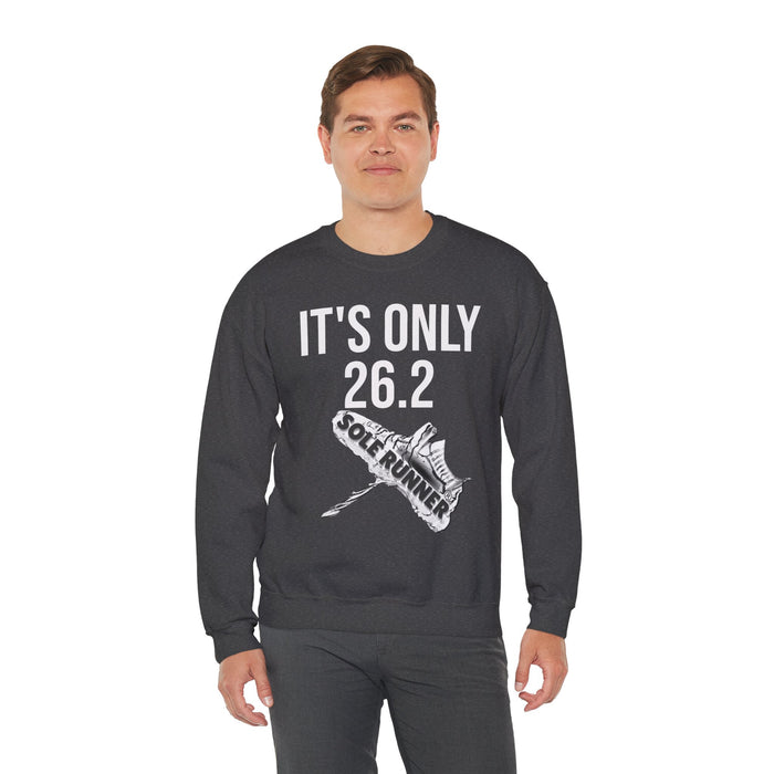 It's Only 26.2: Unisex Heavy Blend™ Crewneck Sweatshirt