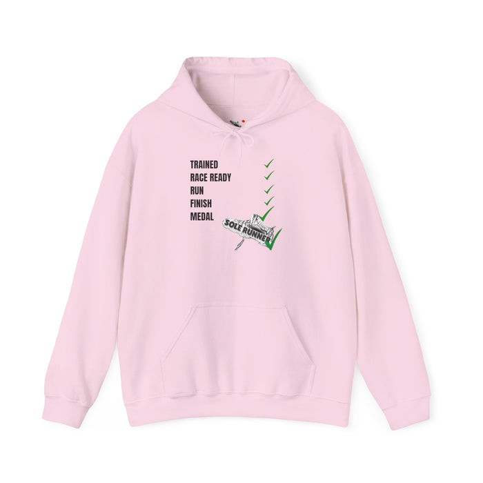 Trained To Medal: Unisex Heavy Blend™ Hooded Sweatshirt