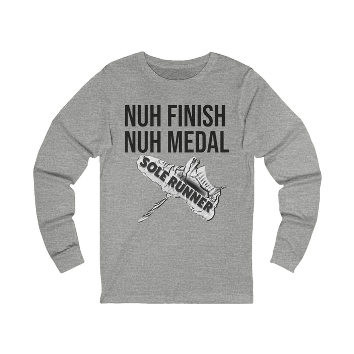 Nuh Finish Nuh Medal: Unisex Jersey Long Sleeve Tee
