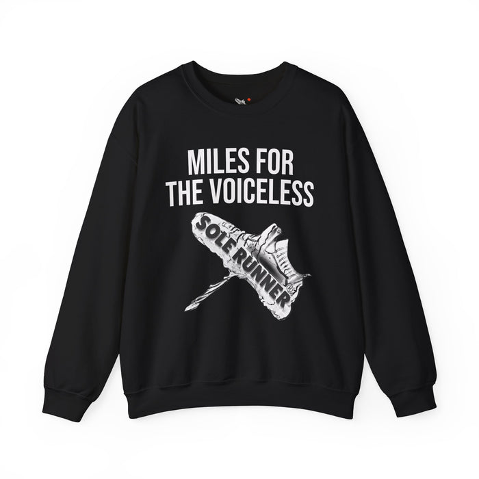 Miles For The Voiceless: Unisex Heavy Blend™ Crewneck Sweatshirt