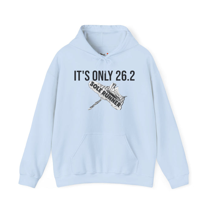 It's Only 26.2: Unisex Heavy Blend™ Hooded Sweatshirt