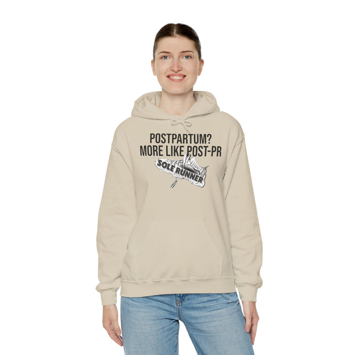Postpartum? More Like Post-PR: Unisex Heavy Blend™ Hooded Sweatshirt