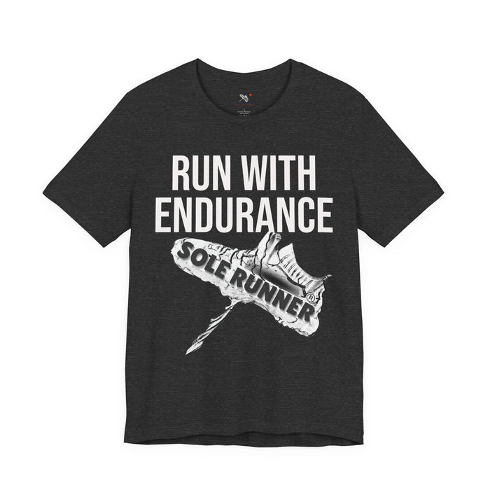 Run With Endurance: Unisex Jersey Short Sleeve Tee