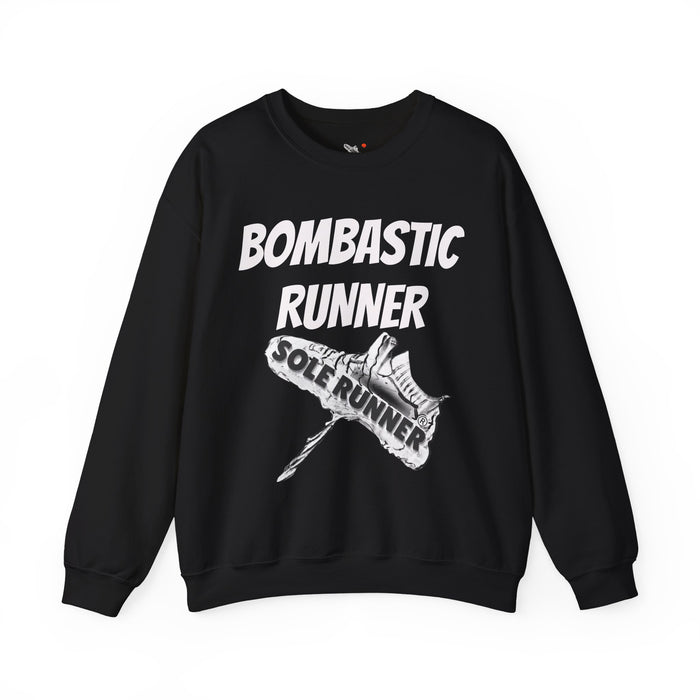 Bombastic Runner: Unisex Heavy Blend™ Crewneck Sweatshirt