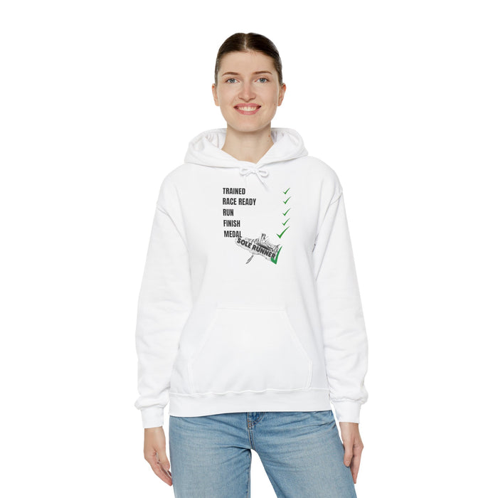 Trained To Medal: Unisex Heavy Blend™ Hooded Sweatshirt