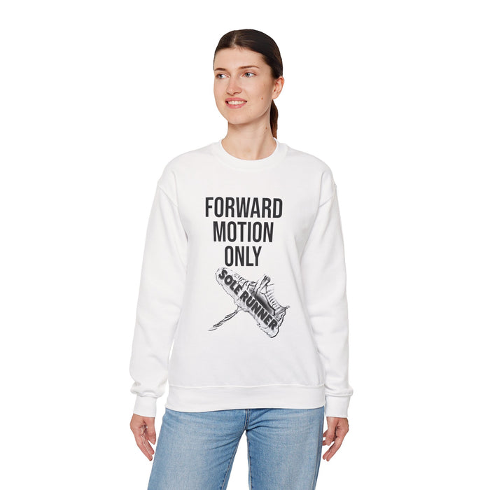 Forward Motion Only: Unisex Heavy Blend™ Crewneck Sweatshirt