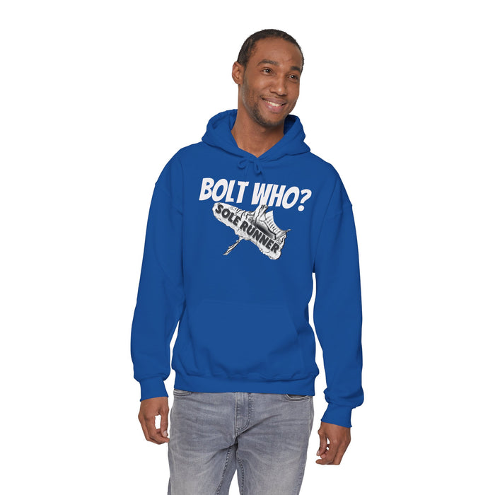 Bolt Who?: Unisex Heavy Blend™ Hooded Sweatshirt