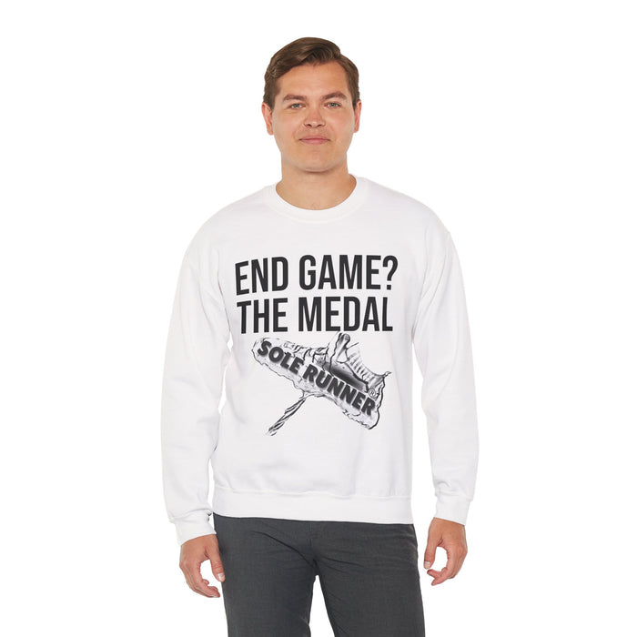 Endgame? The Medal: Unisex Heavy Blend™ Crewneck Sweatshirt