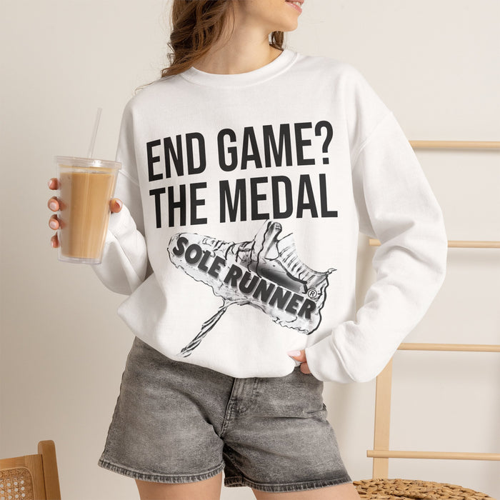 Endgame? The Medal: Unisex Heavy Blend™ Crewneck Sweatshirt
