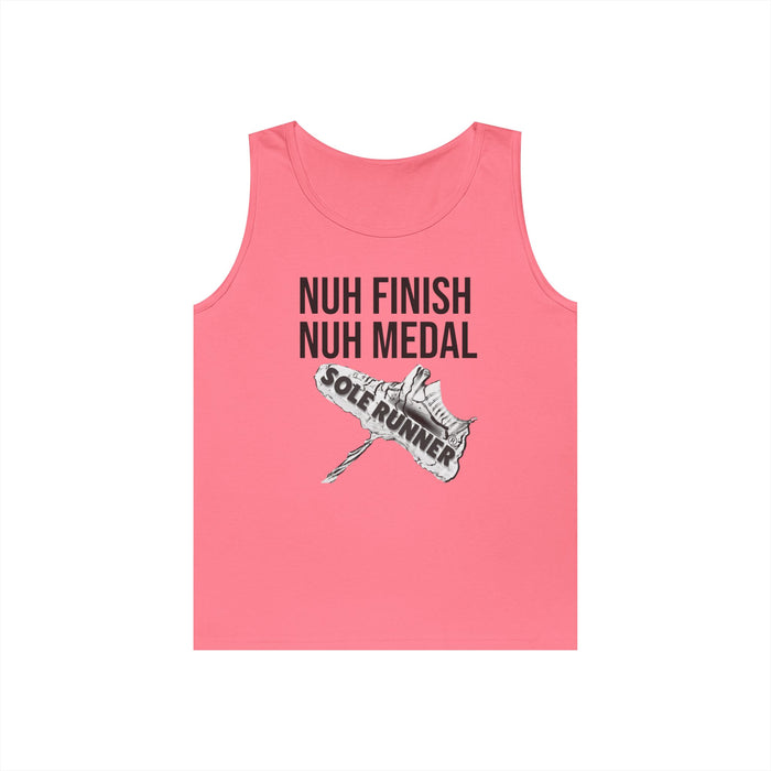 Nuh Finish Nuh Medal: Unisex Heavy Cotton Tank Top