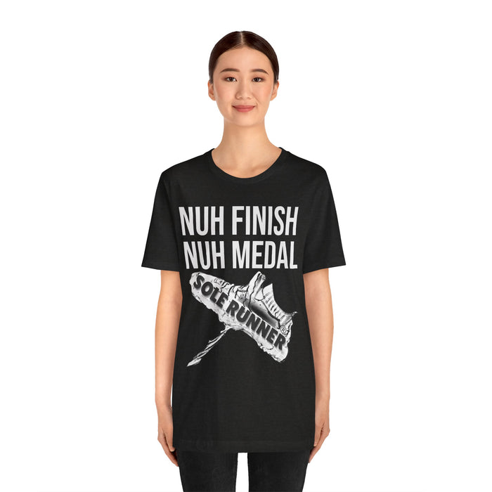 Nuh Finish Nuh Medal: Unisex Jersey Short Sleeve Tee