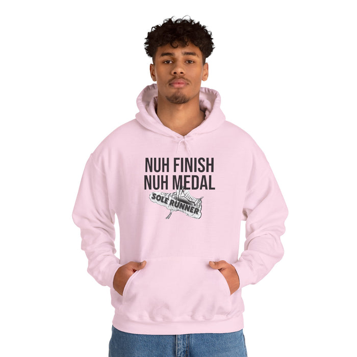 Nuh Finish Nuh Medal: Unisex Heavy Blend™ Hooded Sweatshirt