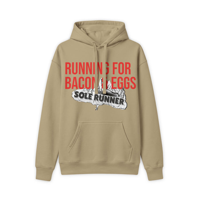 Running For Bacon & Eggs: Unisex Hammer Maxweight Hooded Sweatshirt