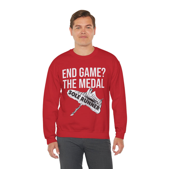 Endgame? The Medal: Unisex Heavy Blend™ Crewneck Sweatshirt