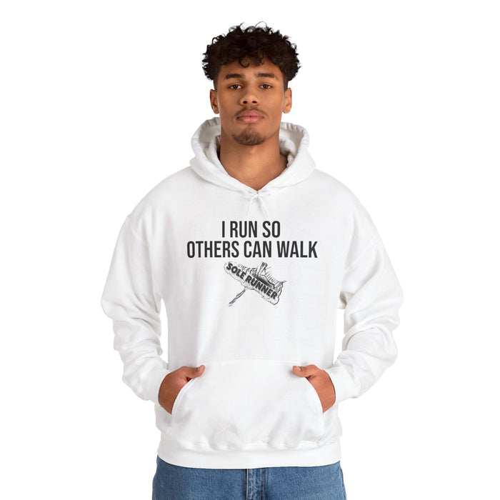 I Run So Others Can Walk: Unisex Heavy Blend™ Hooded Sweatshirt