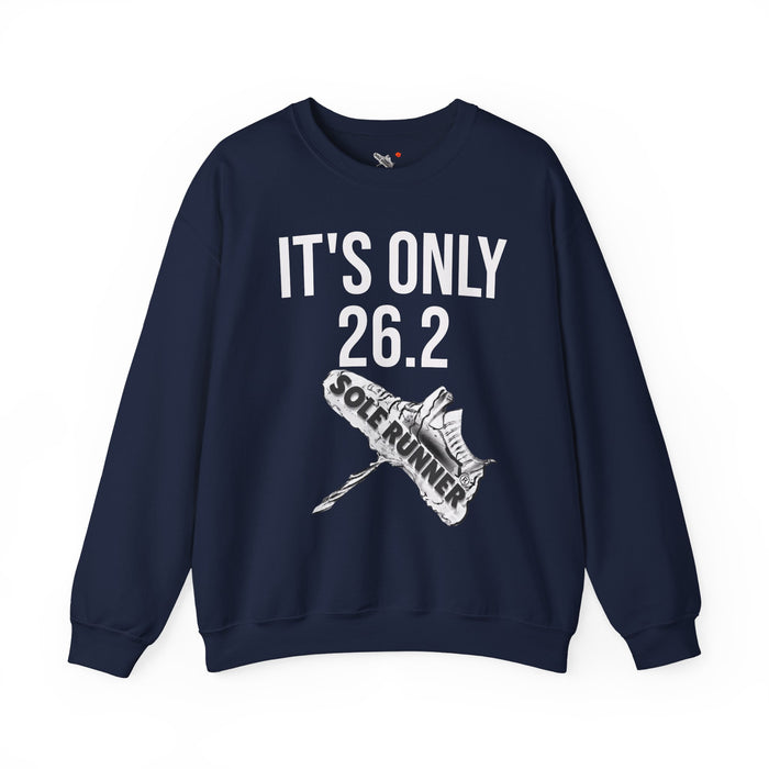 It's Only 26.2: Unisex Heavy Blend™ Crewneck Sweatshirt