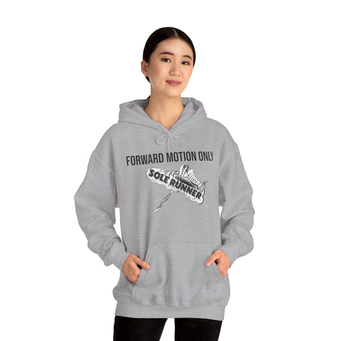Forward Motion Only: Unisex Heavy Blend™ Hooded Sweatshirt