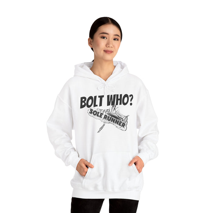 Bolt Who?: Unisex Heavy Blend™ Hooded Sweatshirt