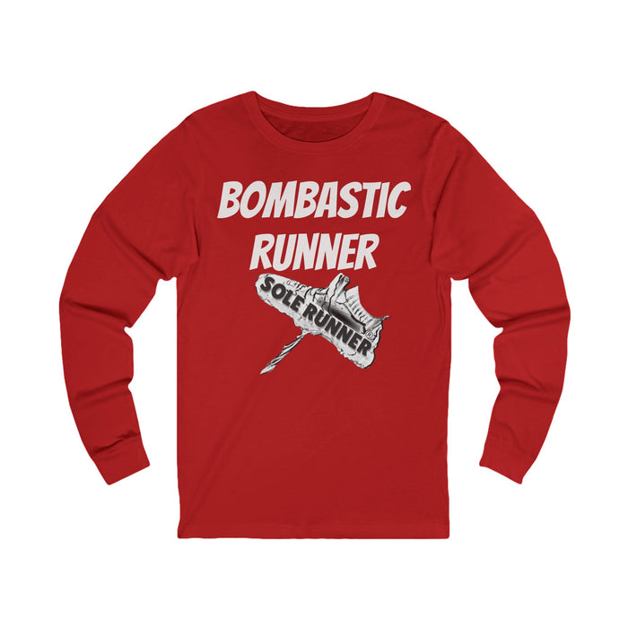 Bombastic Runner: Unisex Jersey Long Sleeve Tee