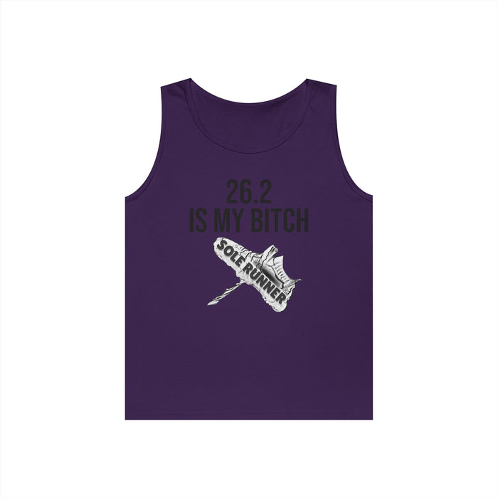 26.2 Is My Bitch: Unisex Heavy Cotton Tank Top