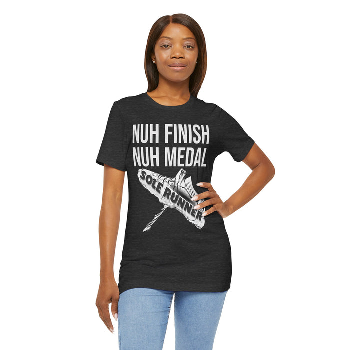 Nuh Finish Nuh Medal: Unisex Jersey Short Sleeve Tee