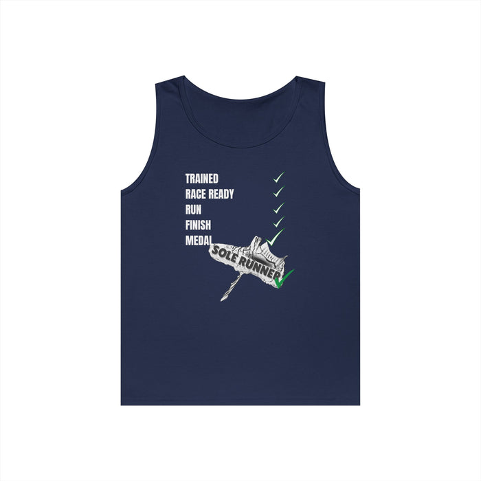 Trained To Medal: Unisex Heavy Cotton Tank Top