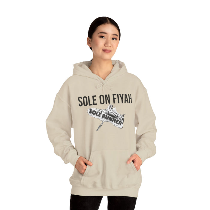 Sole On Fiyah: Unisex Heavy Blend™ Hooded Sweatshirt