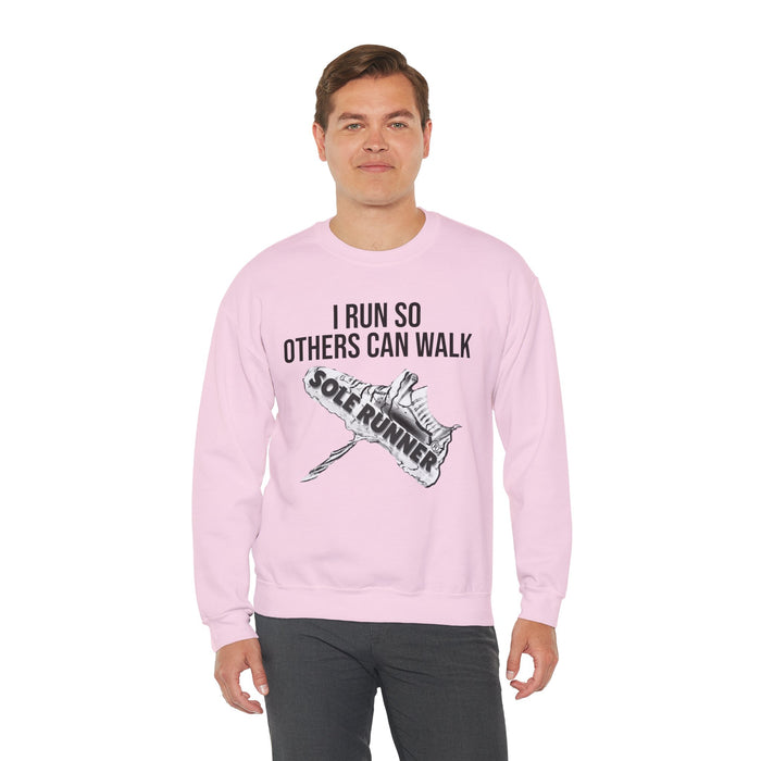 I Run So Others Can Walk: Unisex Heavy Blend™ Crewneck Sweatshirt