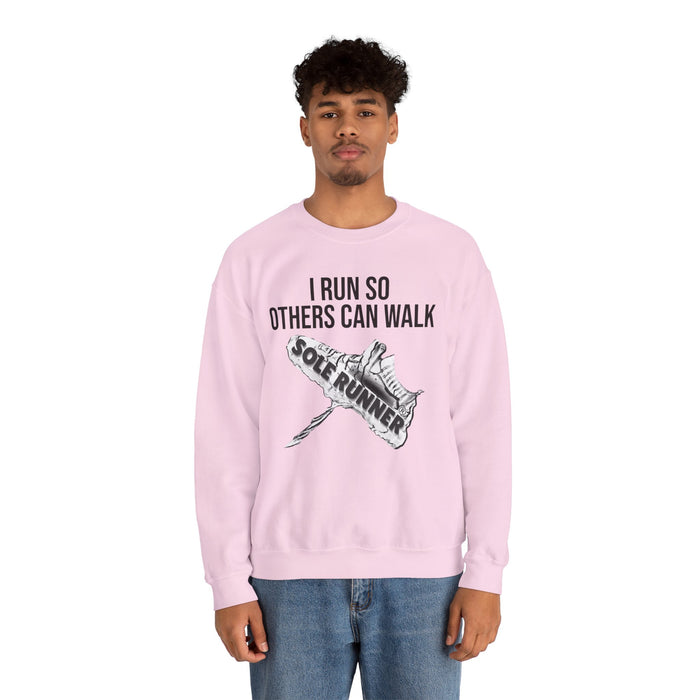 I Run So Others Can Walk: Unisex Heavy Blend™ Crewneck Sweatshirt