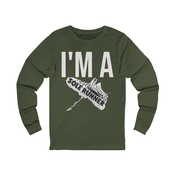 I'm Sole Runner®: Unisex Jersey Long Sleeve Tee