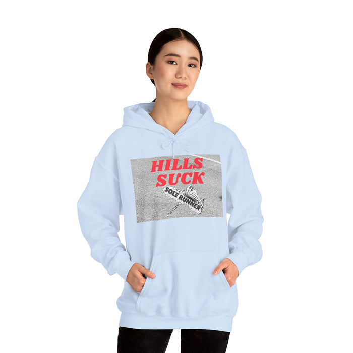 Hills Suck: Unisex Heavy Blend™ Hooded Sweatshirt