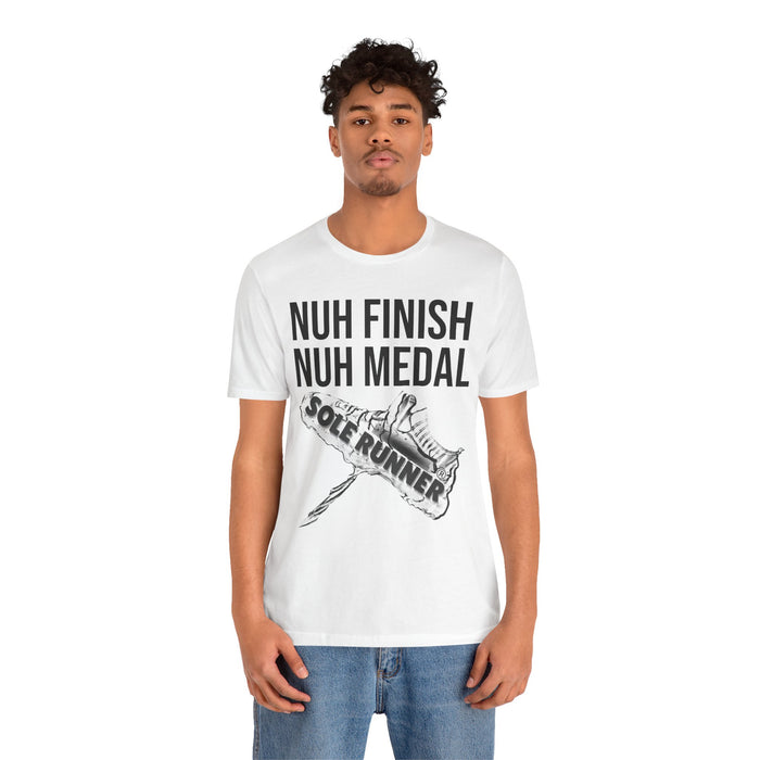 Nuh Finish Nuh Medal: Unisex Jersey Short Sleeve Tee