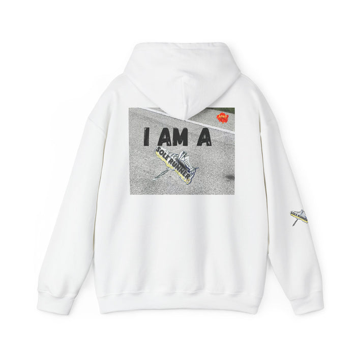 I Run I Walk I Slay Miles-Whimsical Moisture Wicking Hoodie For Runners