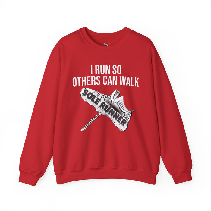 I Run So Others Can Walk: Unisex Heavy Blend™ Crewneck Sweatshirt