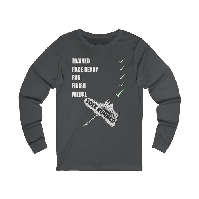 Trained To Medal: Unisex Jersey Long Sleeve Tee