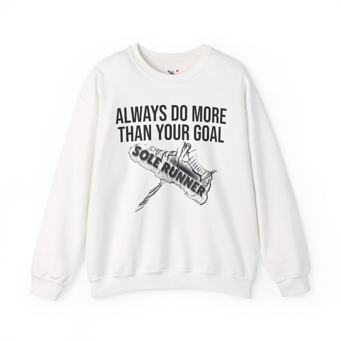 Always Do More Than Your Goal: Unisex Heavy Blend™ Crewneck Sweatshirt
