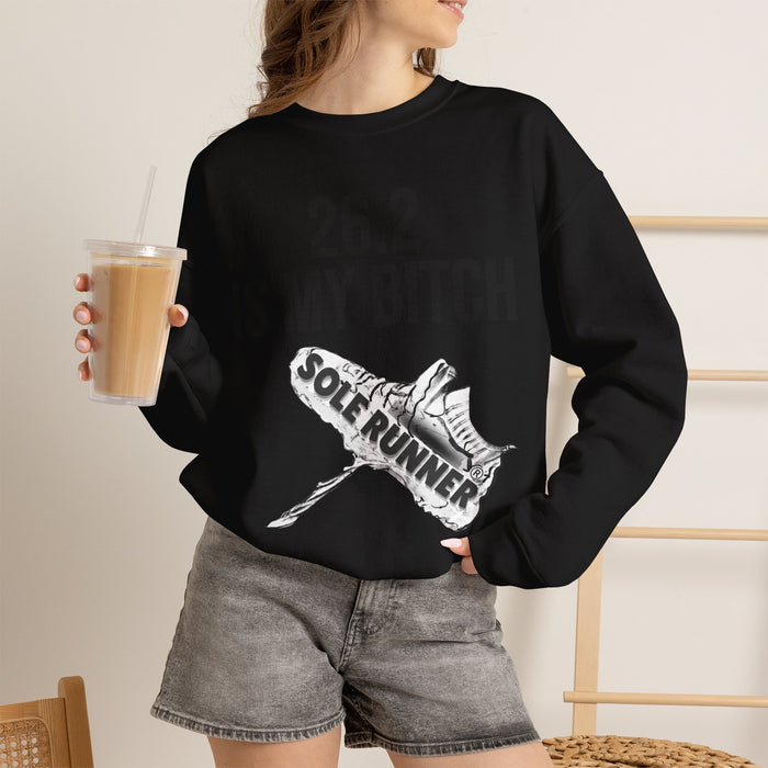 26.2 Is My Bitch: Unisex Heavy Blend™ Crewneck Sweatshirt