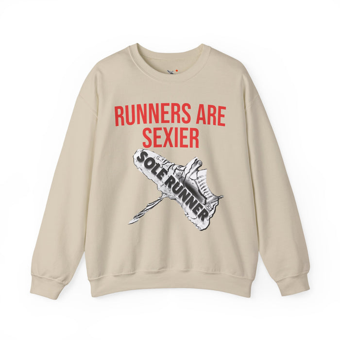 Runners Are Sexier: Unisex Heavy Blend™ Crewneck Sweatshirt