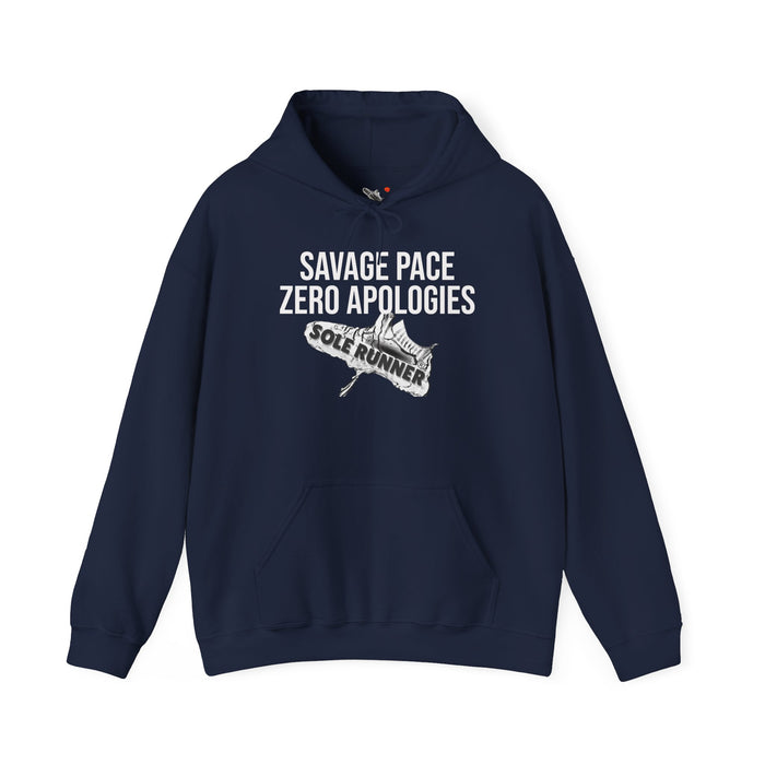 Savage Pace Zero Apologies: Unisex Heavy Blend™ Hooded Sweatshirt