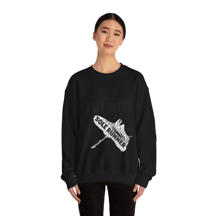 26.2 Is My Bitch: Unisex Heavy Blend™ Crewneck Sweatshirt