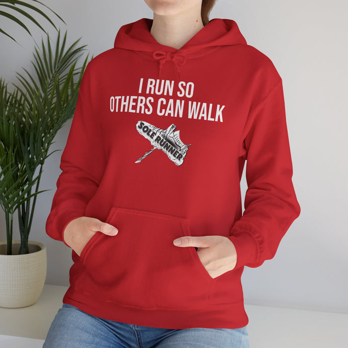 I Run So Others Can Walk: Unisex Heavy Blend™ Hooded Sweatshirt