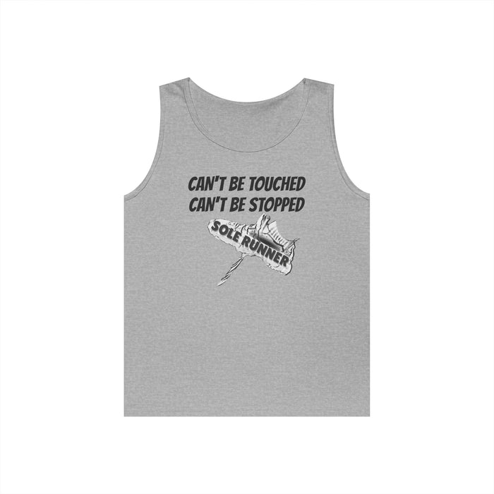 Can't Be Touched Can't Be Stopped: Unisex Heavy Cotton Tank Top