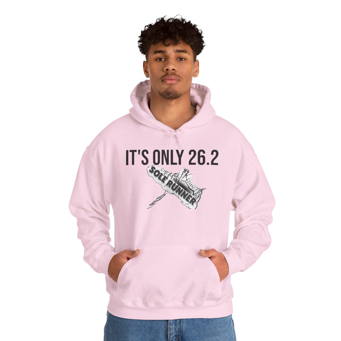 It's Only 26.2: Unisex Heavy Blend™ Hooded Sweatshirt